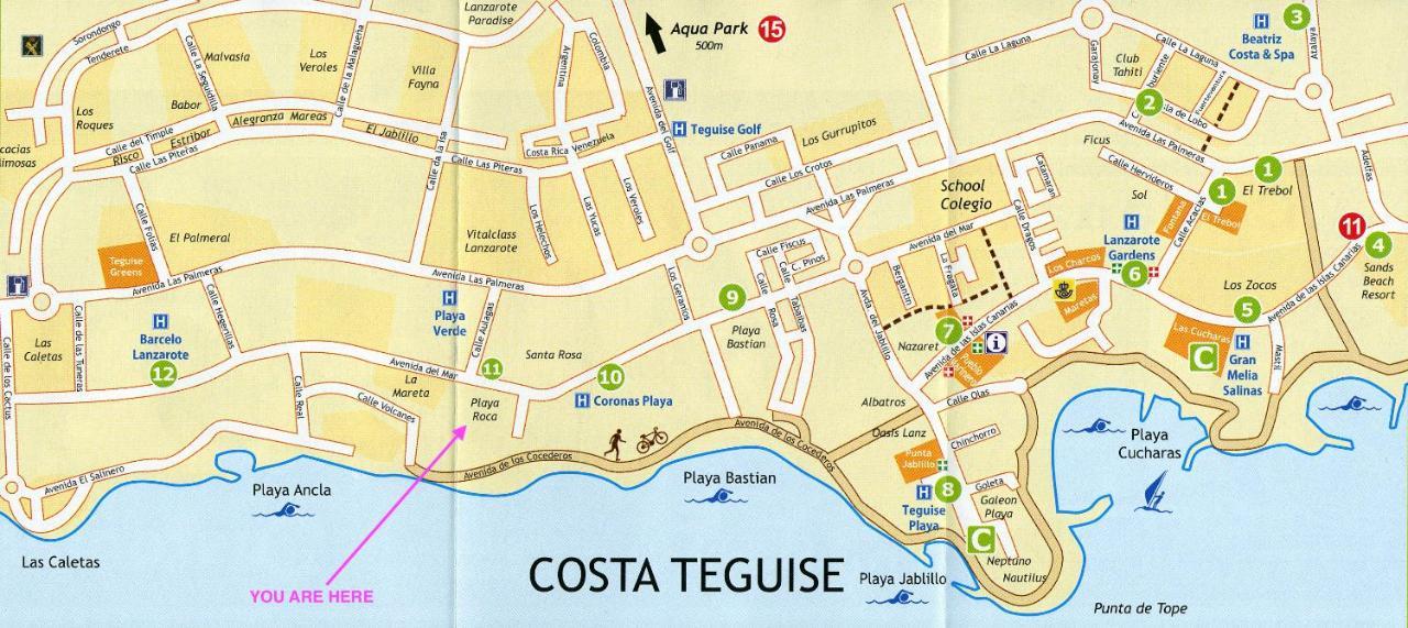 Luxury Casa Playa Roca Bord De Mer Costa Teguise Exterior photo